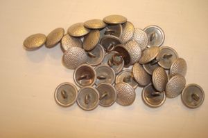 WWII GERMAN OFFICER VISOR CAP BUTTONS
