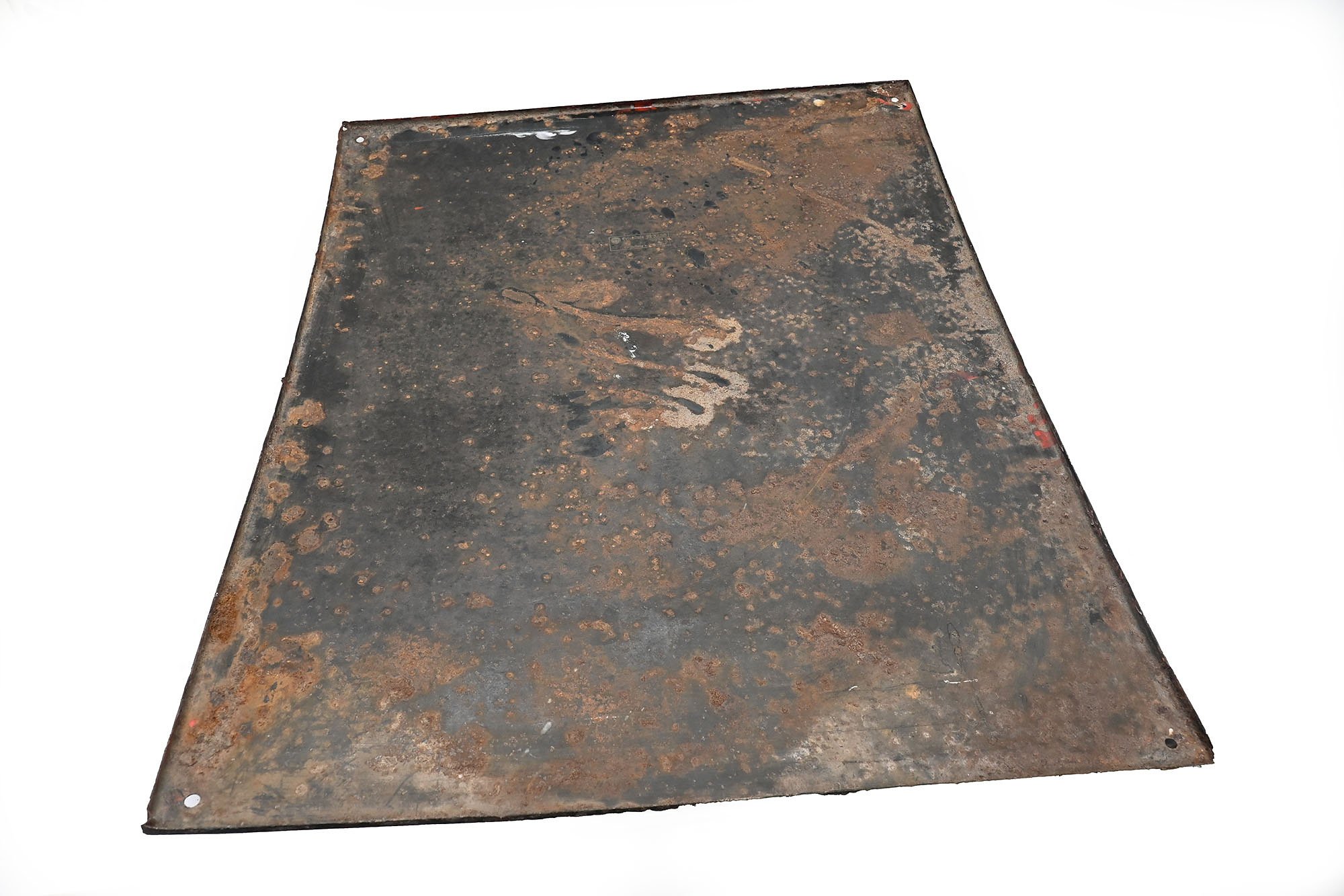 enamel sign here spricht die nsdap