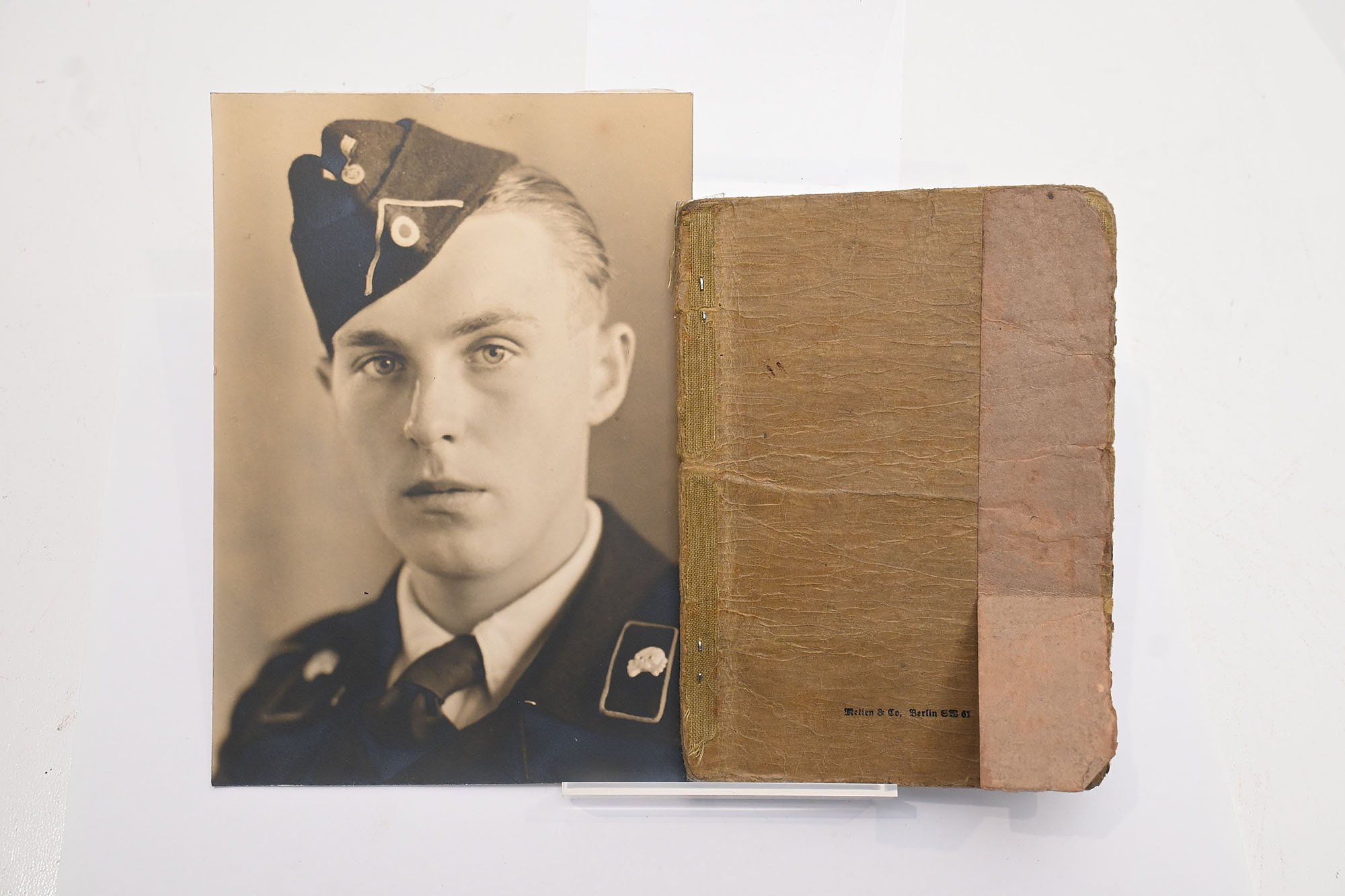 sold book with large photo panzer protection