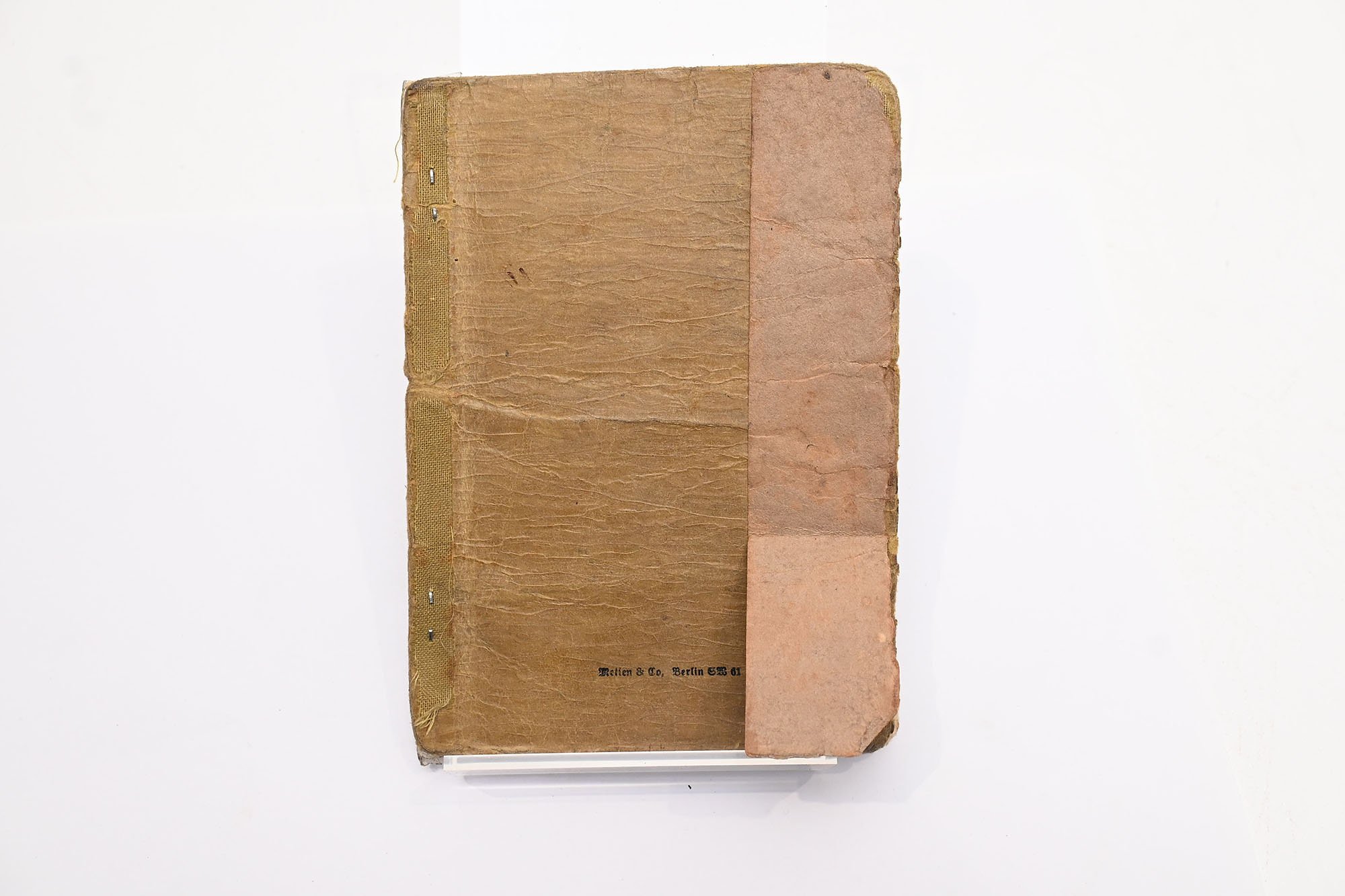 sold book with large photo panzer protection
