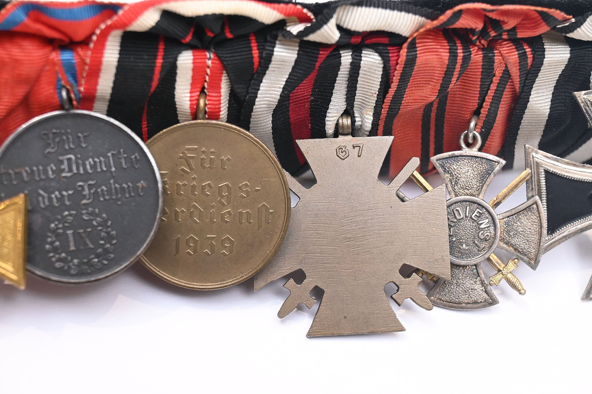 6er medaille spange.