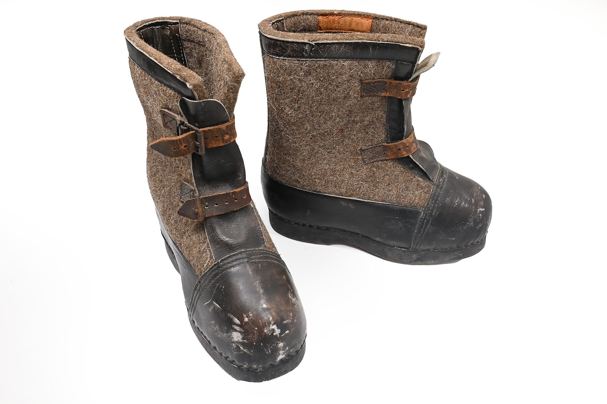 German felt guard boots...elephant shoes