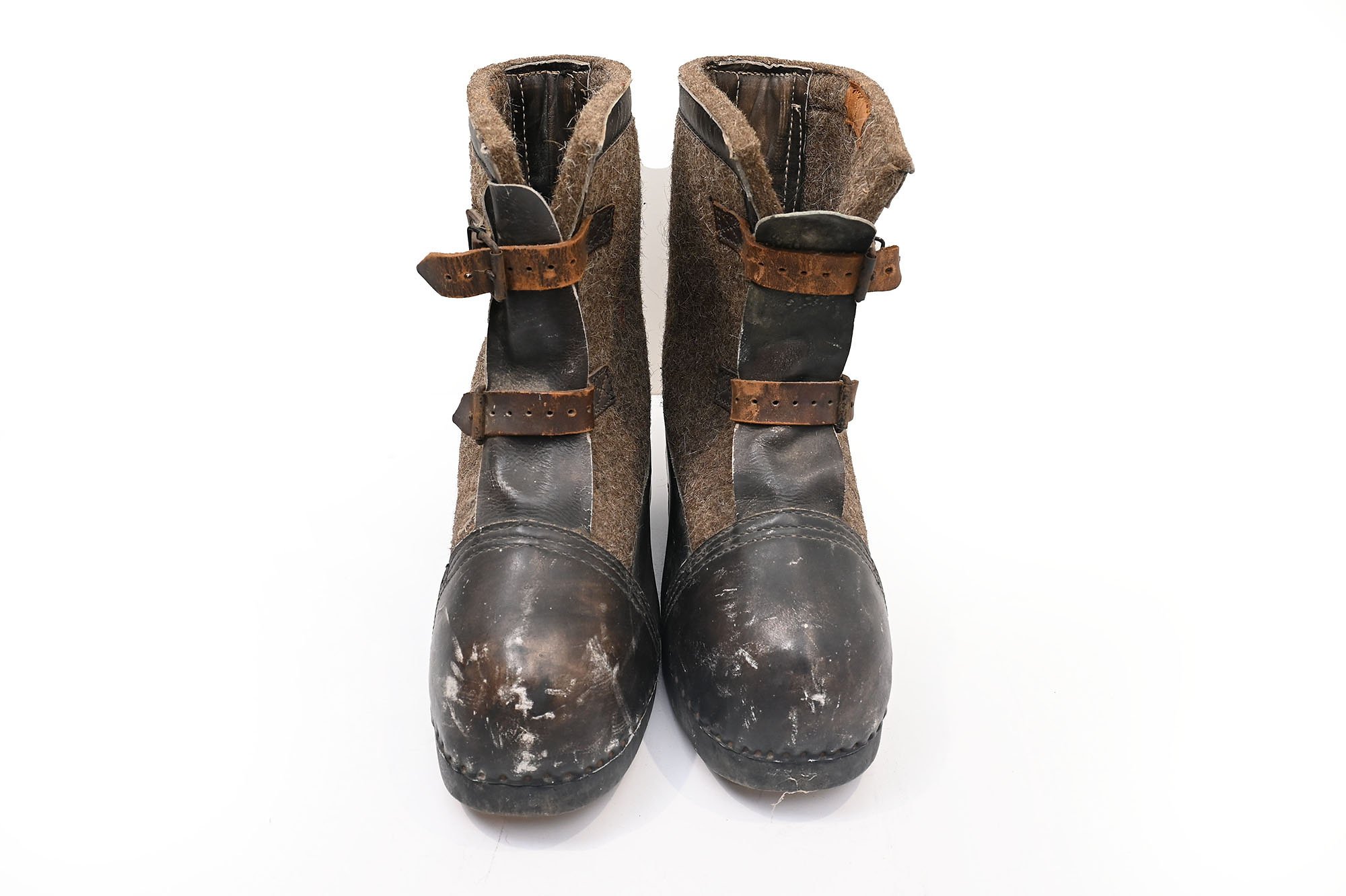 German felt guard boots...elephant shoes