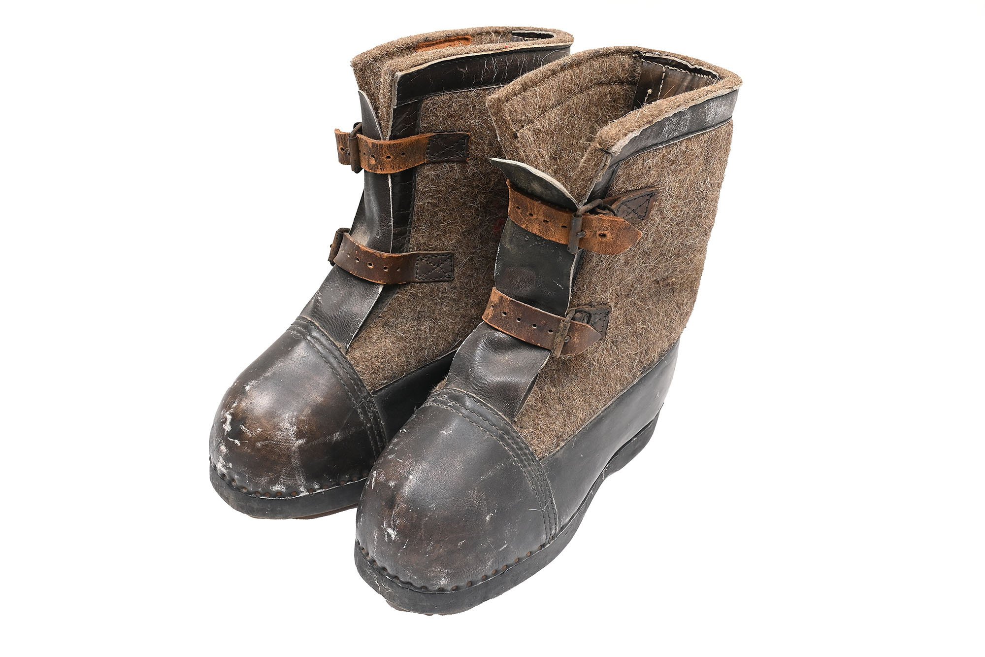 German felt guard boots...elephant shoes