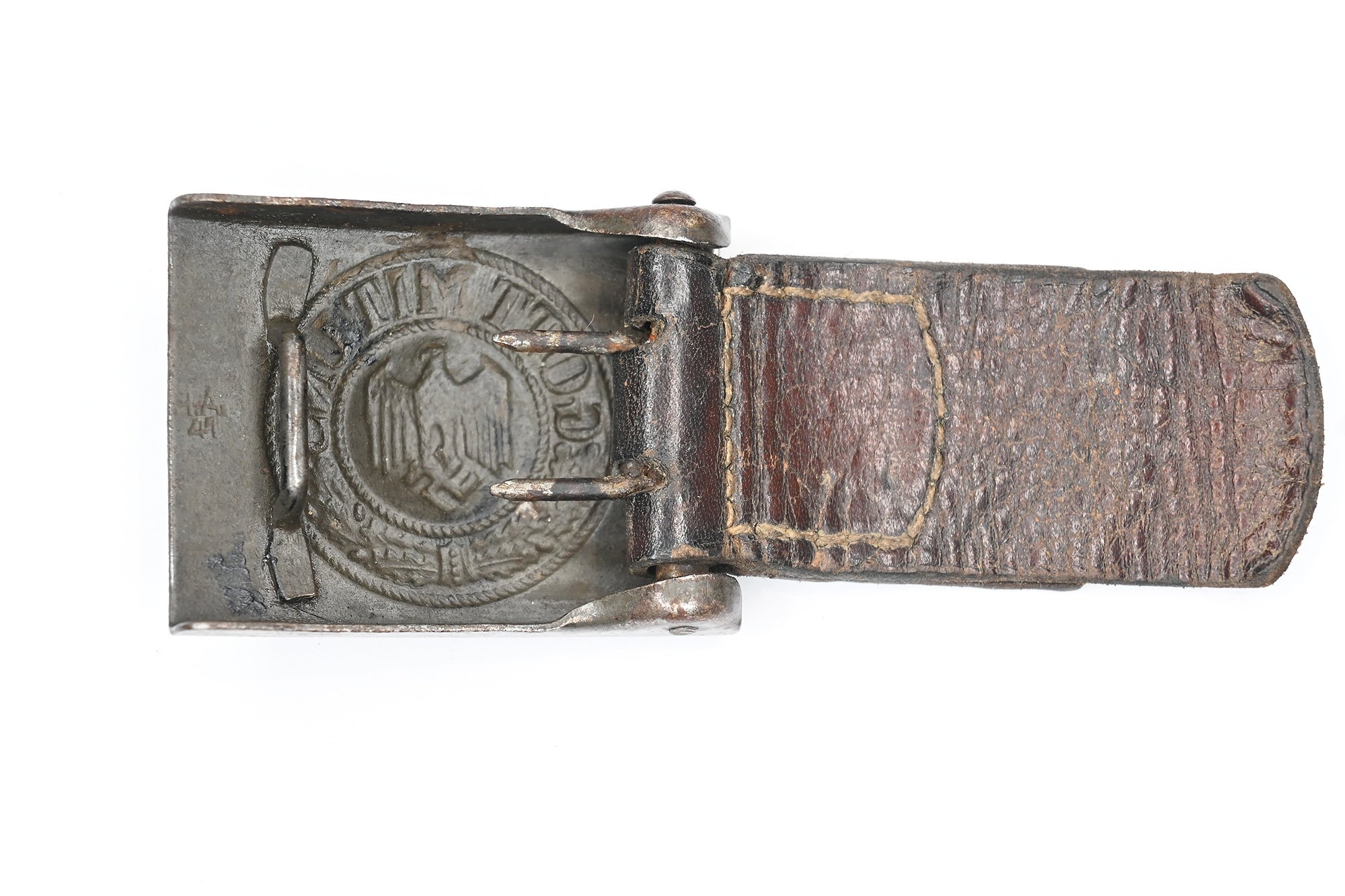 wehrmacht steel belt buckle h Arld 1941