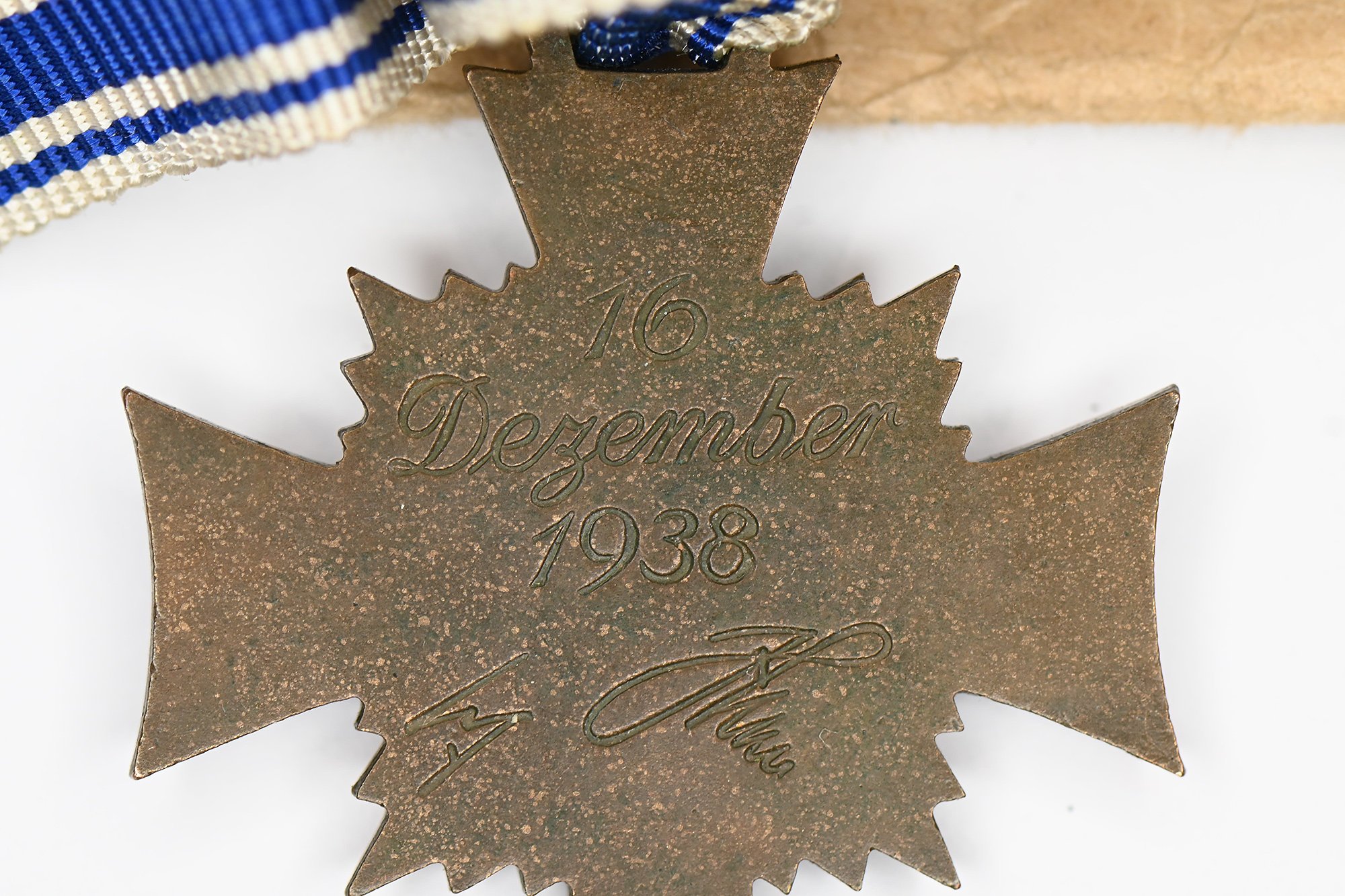 mother cross in bronze G danner