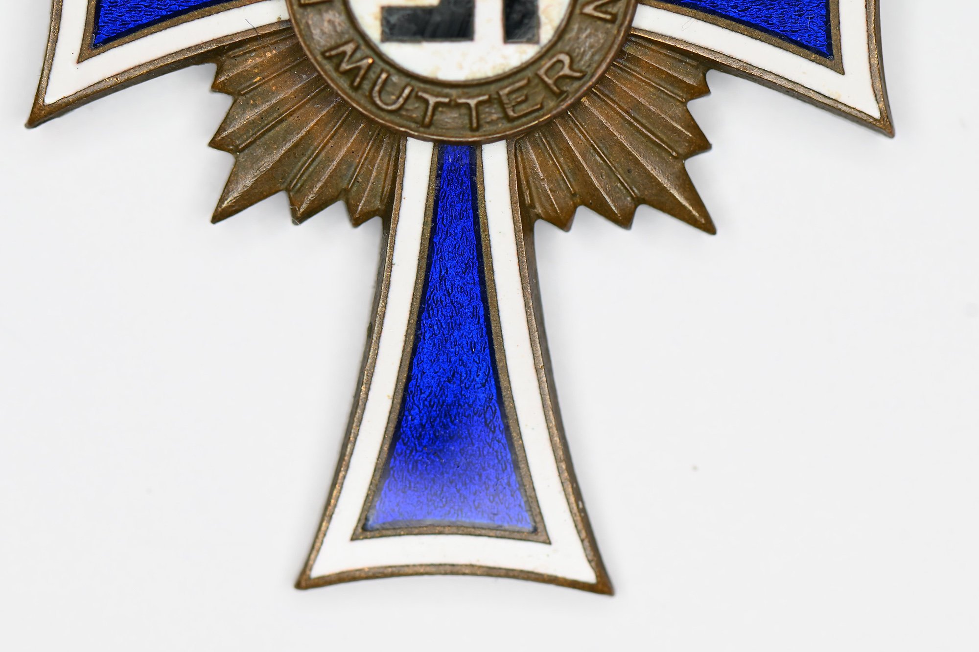 mother cross in bronze G danner