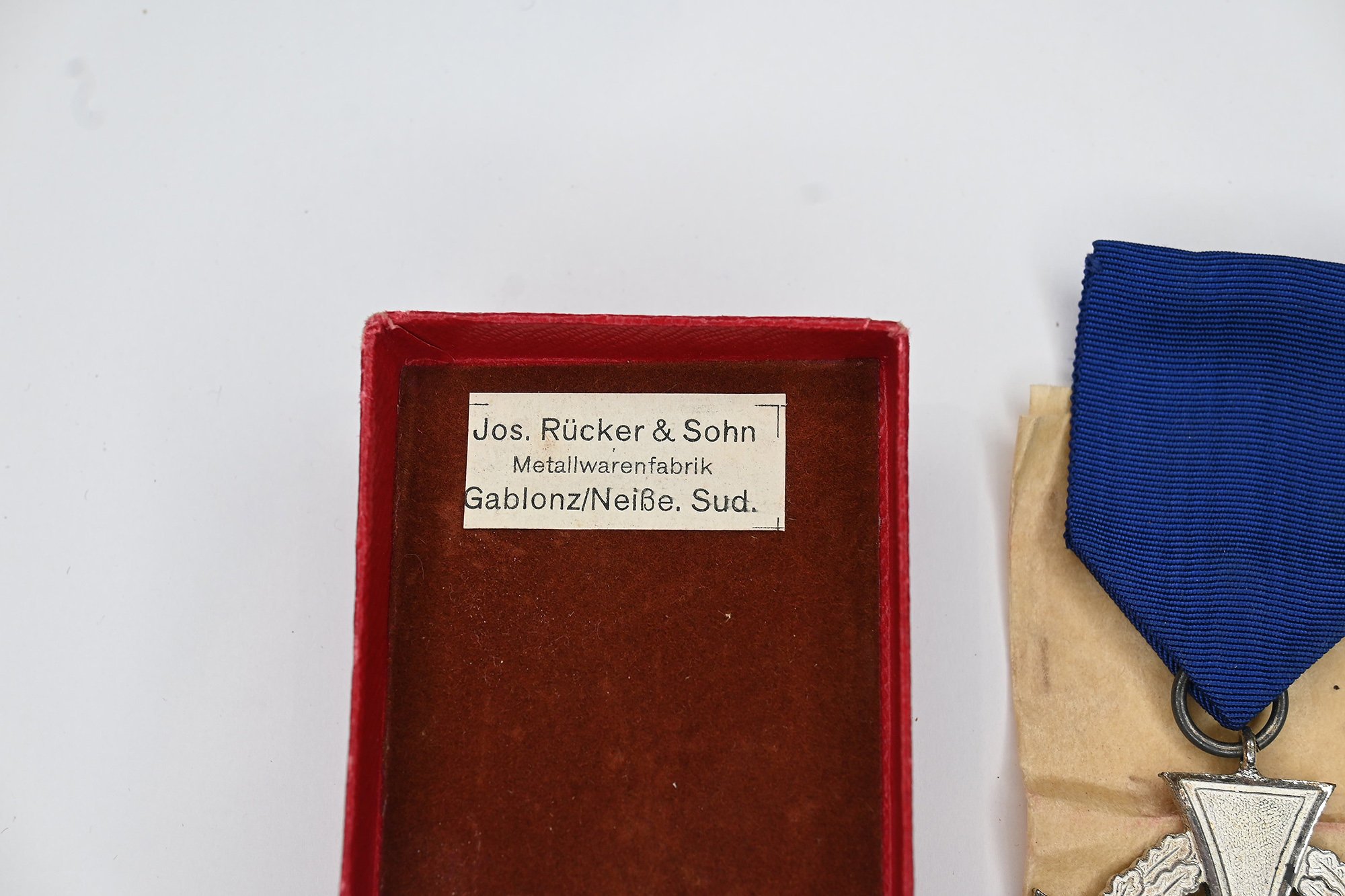 25 year anniversary service medal in box