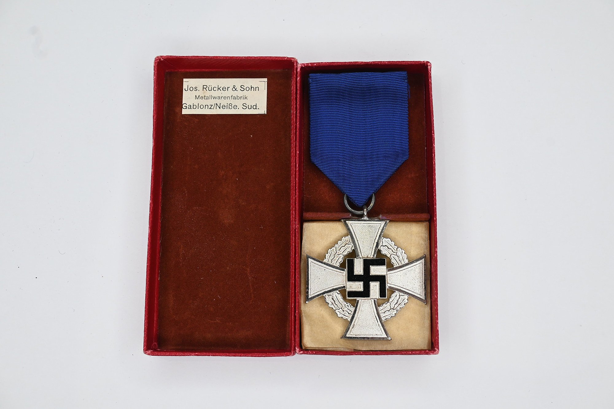25 year anniversary service medal in box