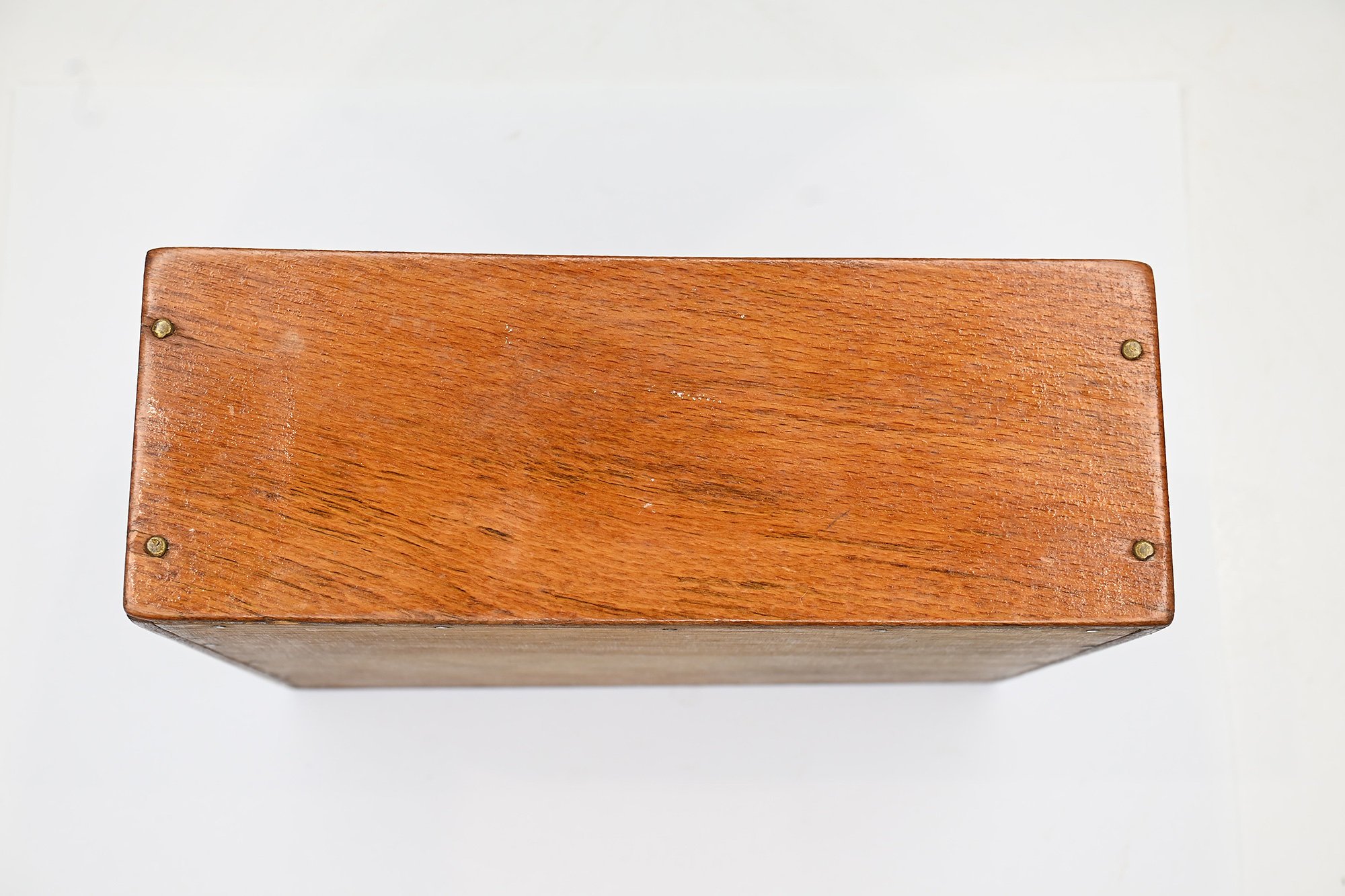 German vet art wooden box