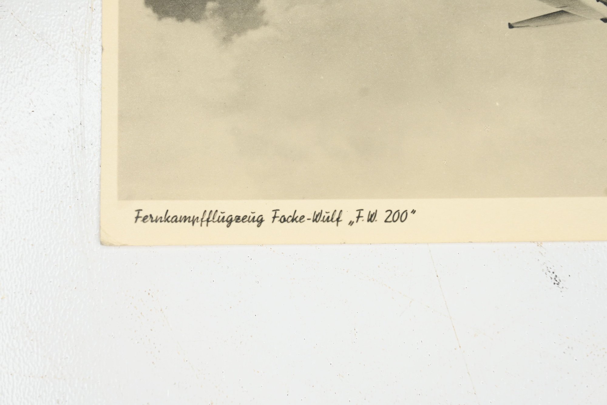 Field Post card. FW200 Condor.