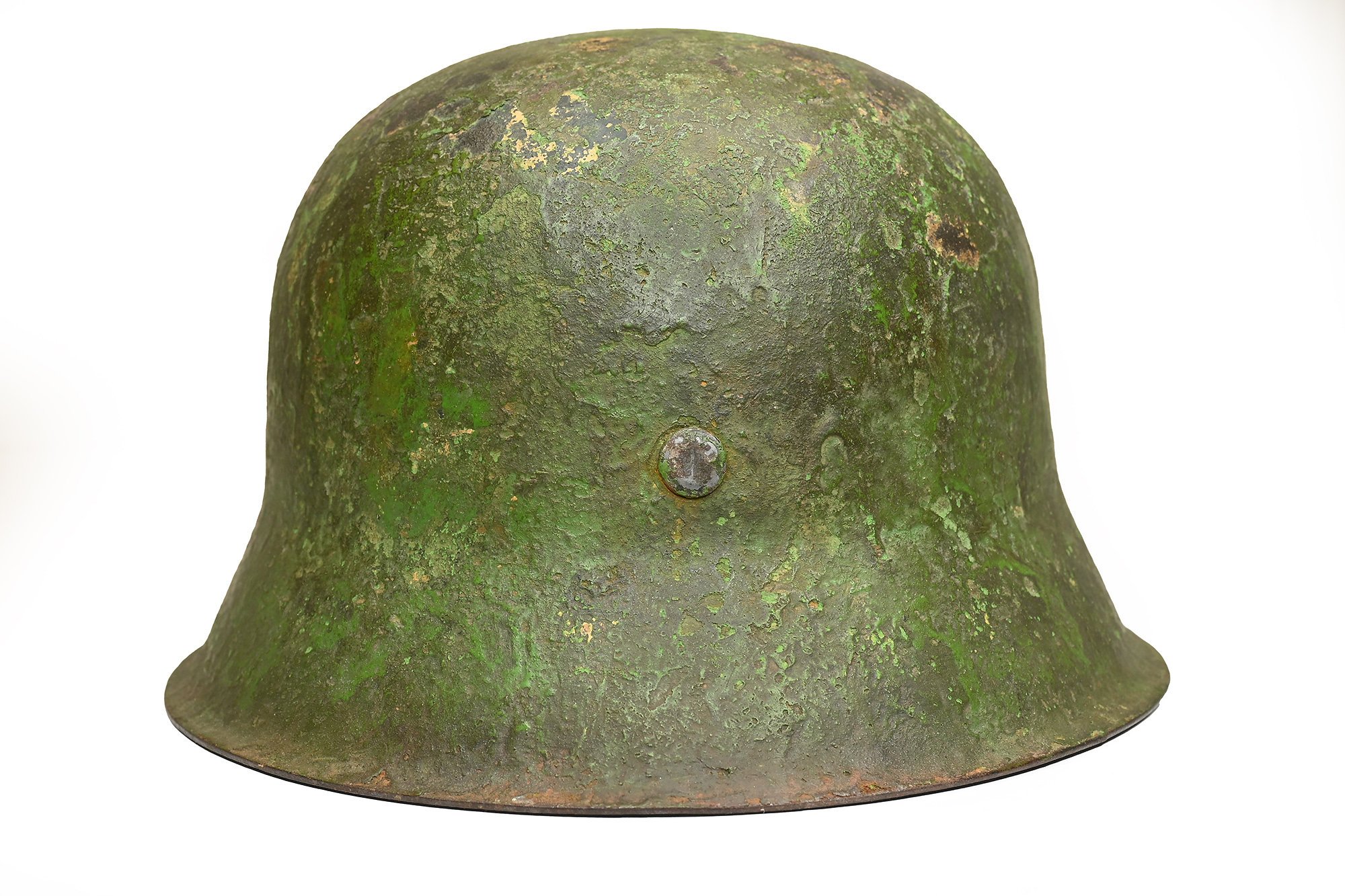 late war m42 camo helmet
