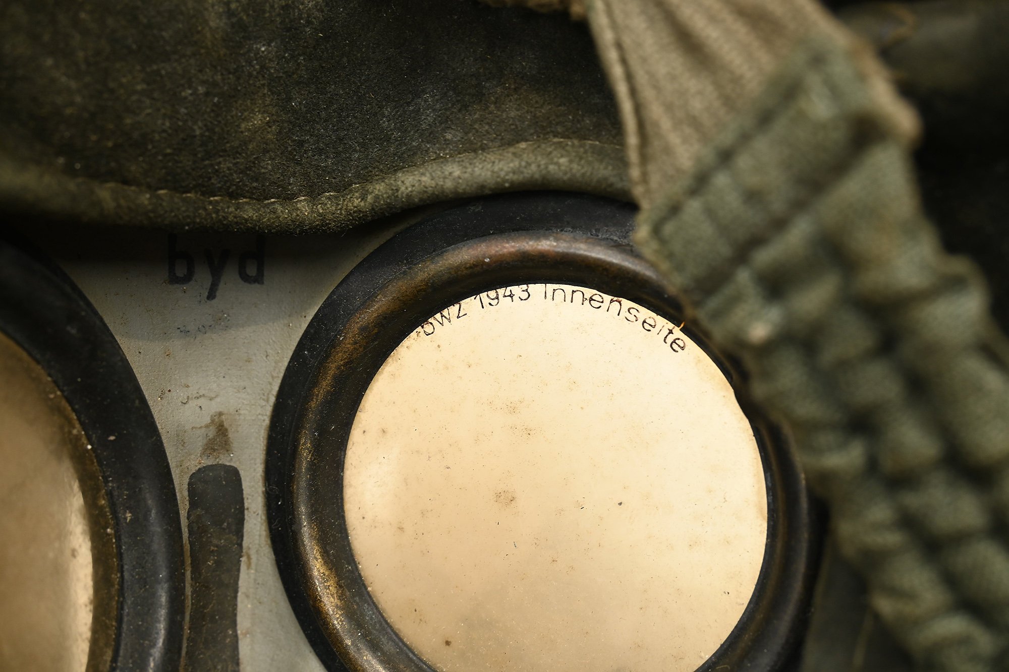 German gas mask set