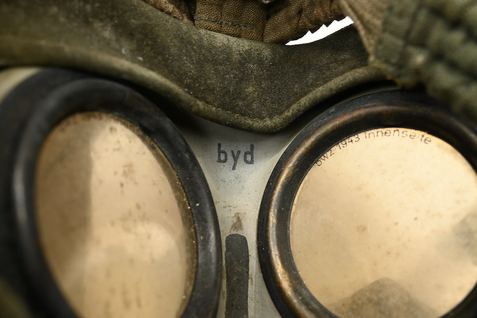 German gas mask set