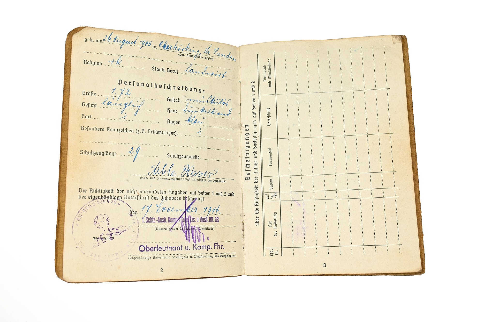 soldbuch grenadier Able Have
