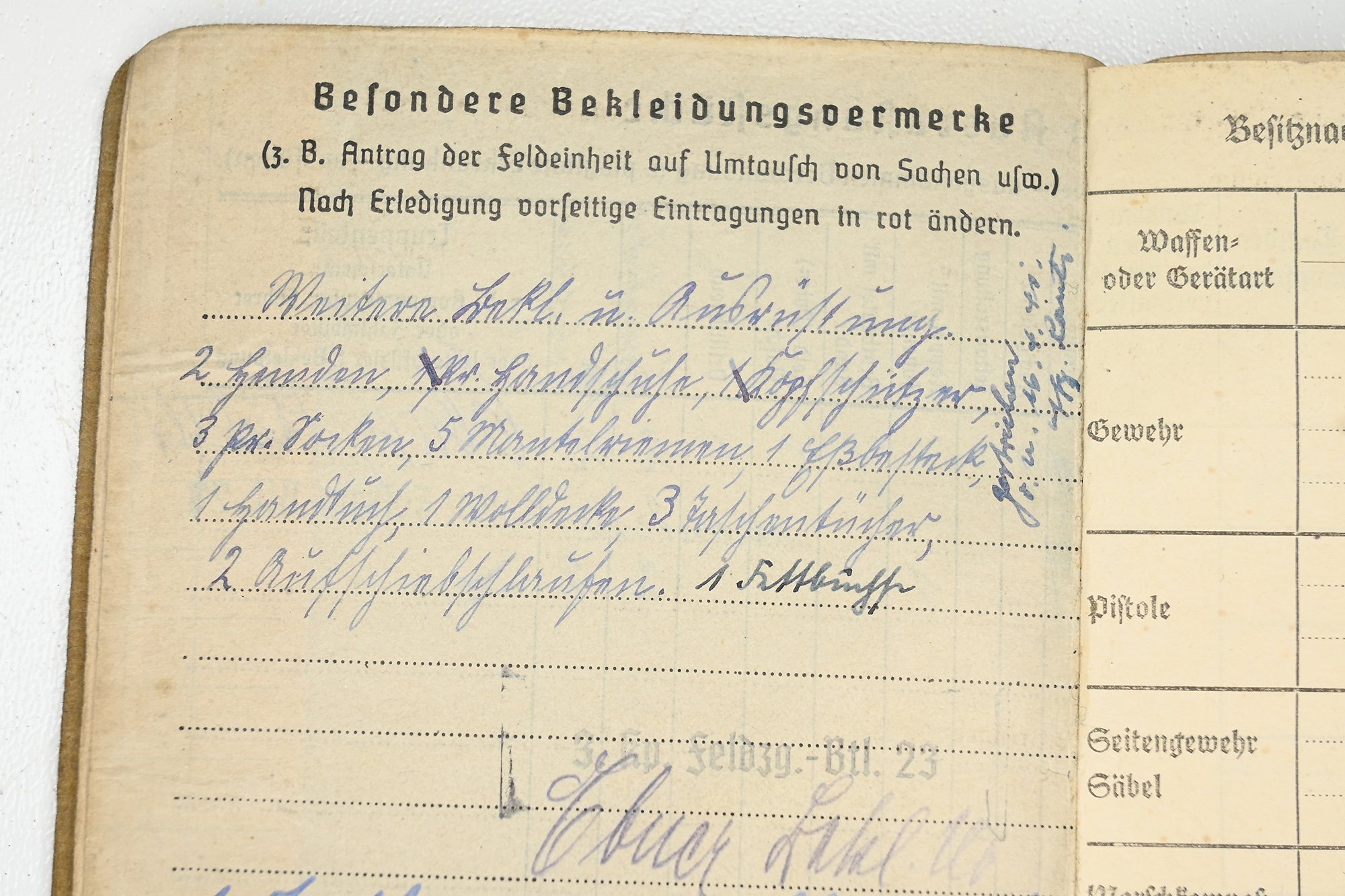 soldbuch Georg Schaeff