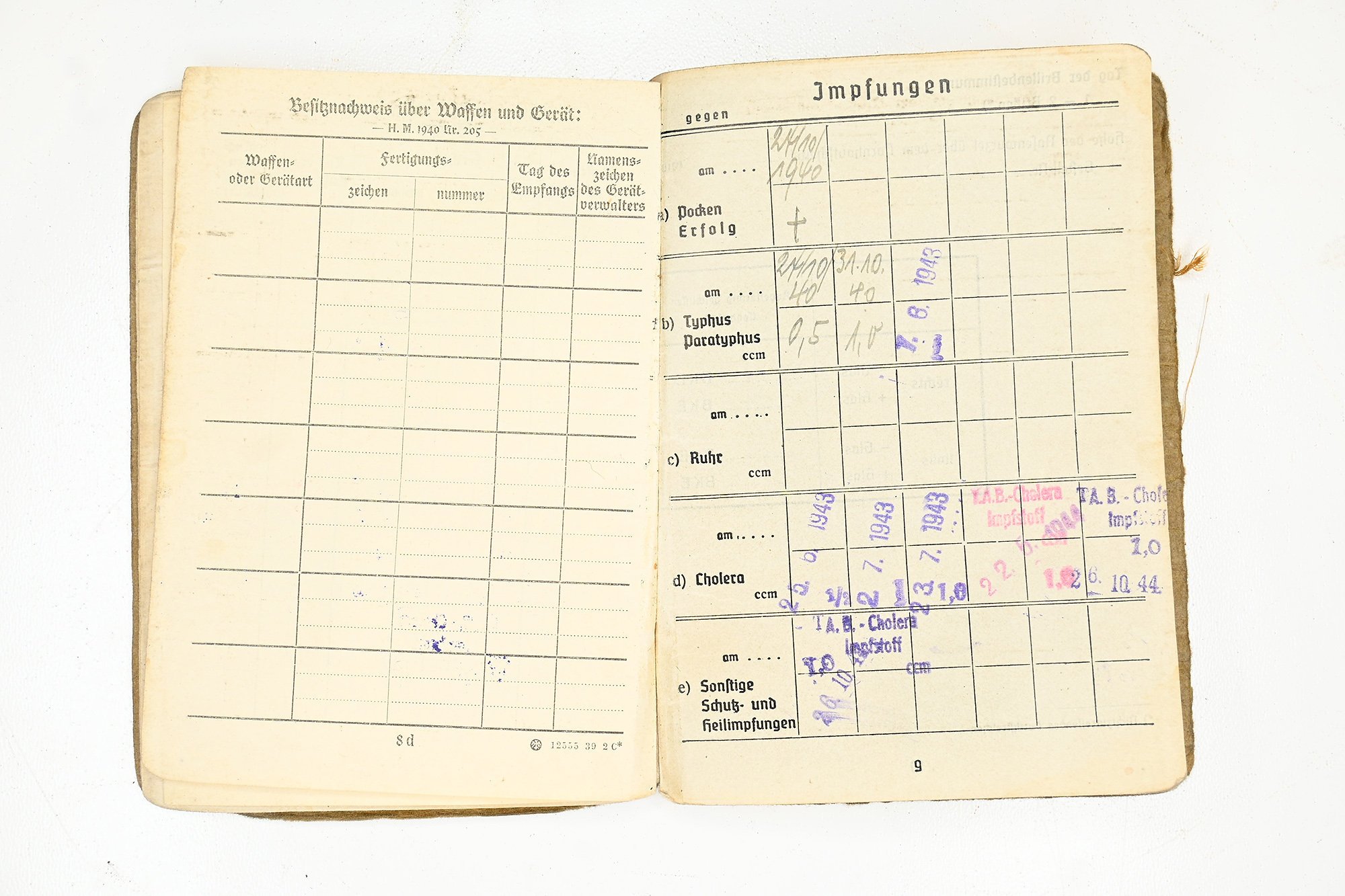 soldbuch Georg Schaeff