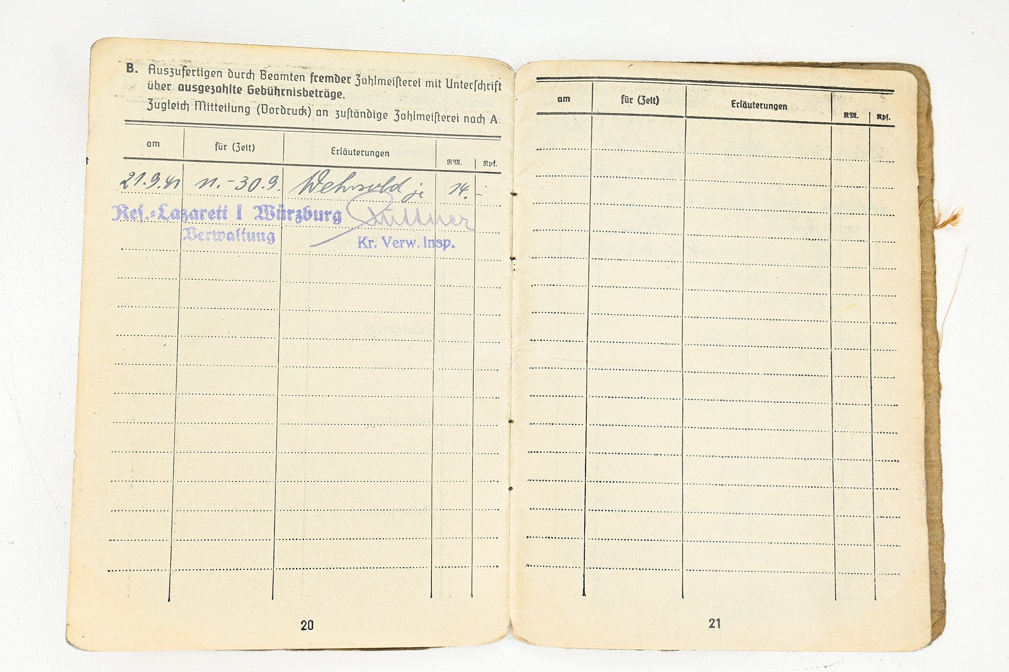 soldbuch Georg Schaeff