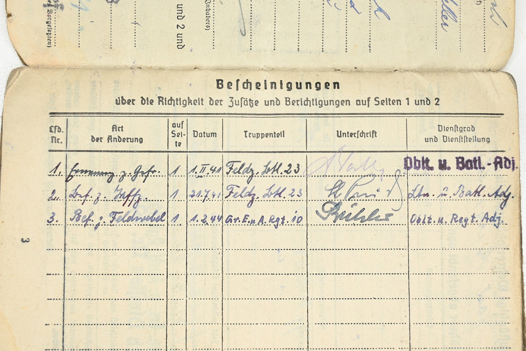 soldbuch Georg Schaeff