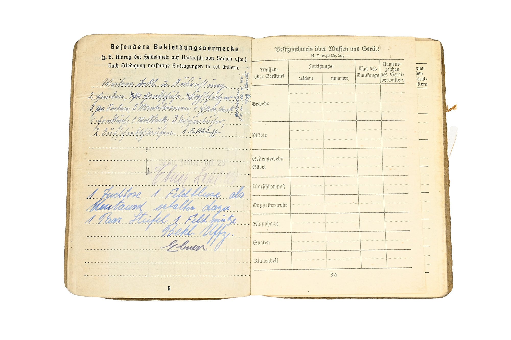 soldbuch Georg Schaeff