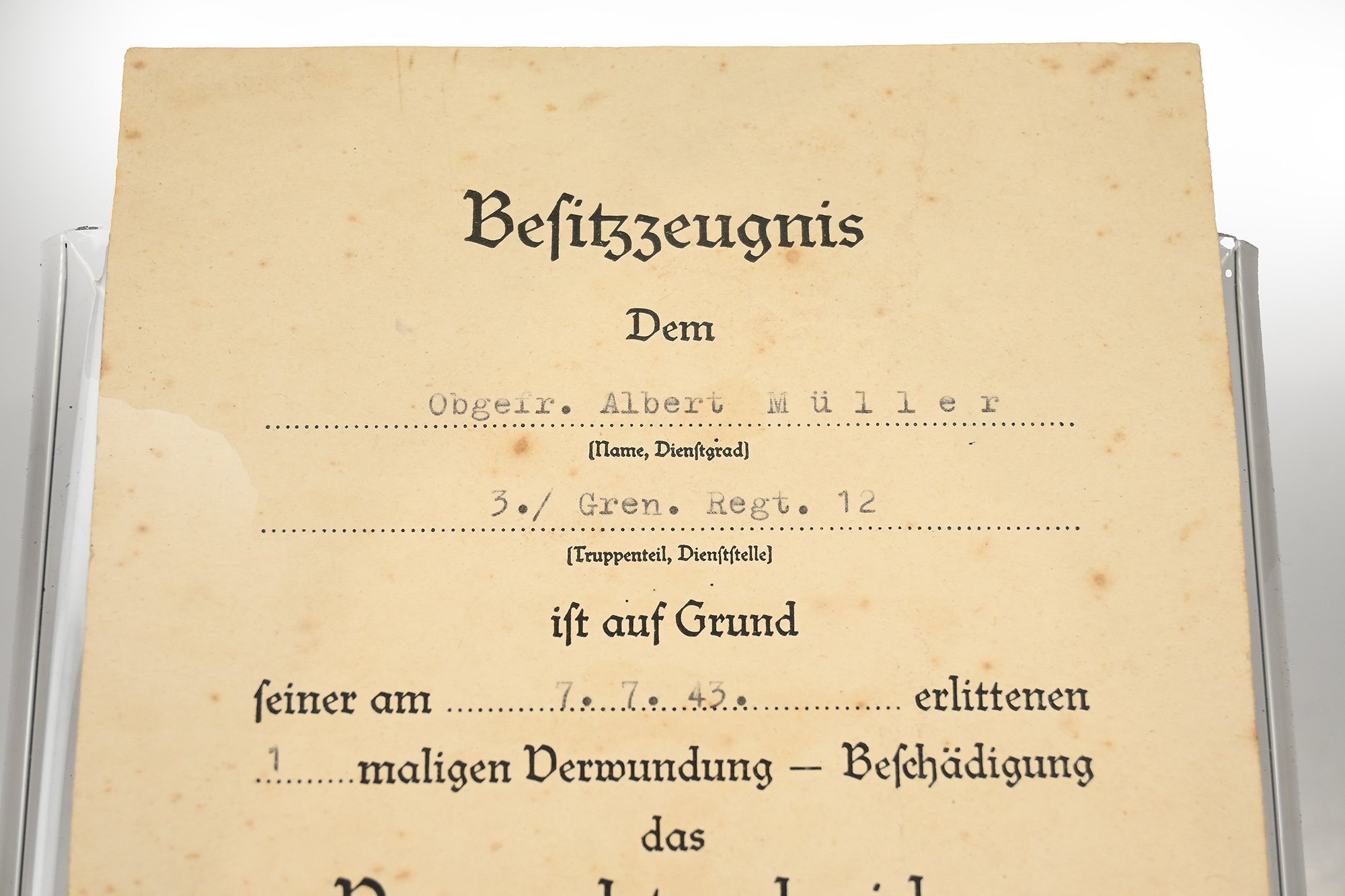 certificate of abuse abzeichen black