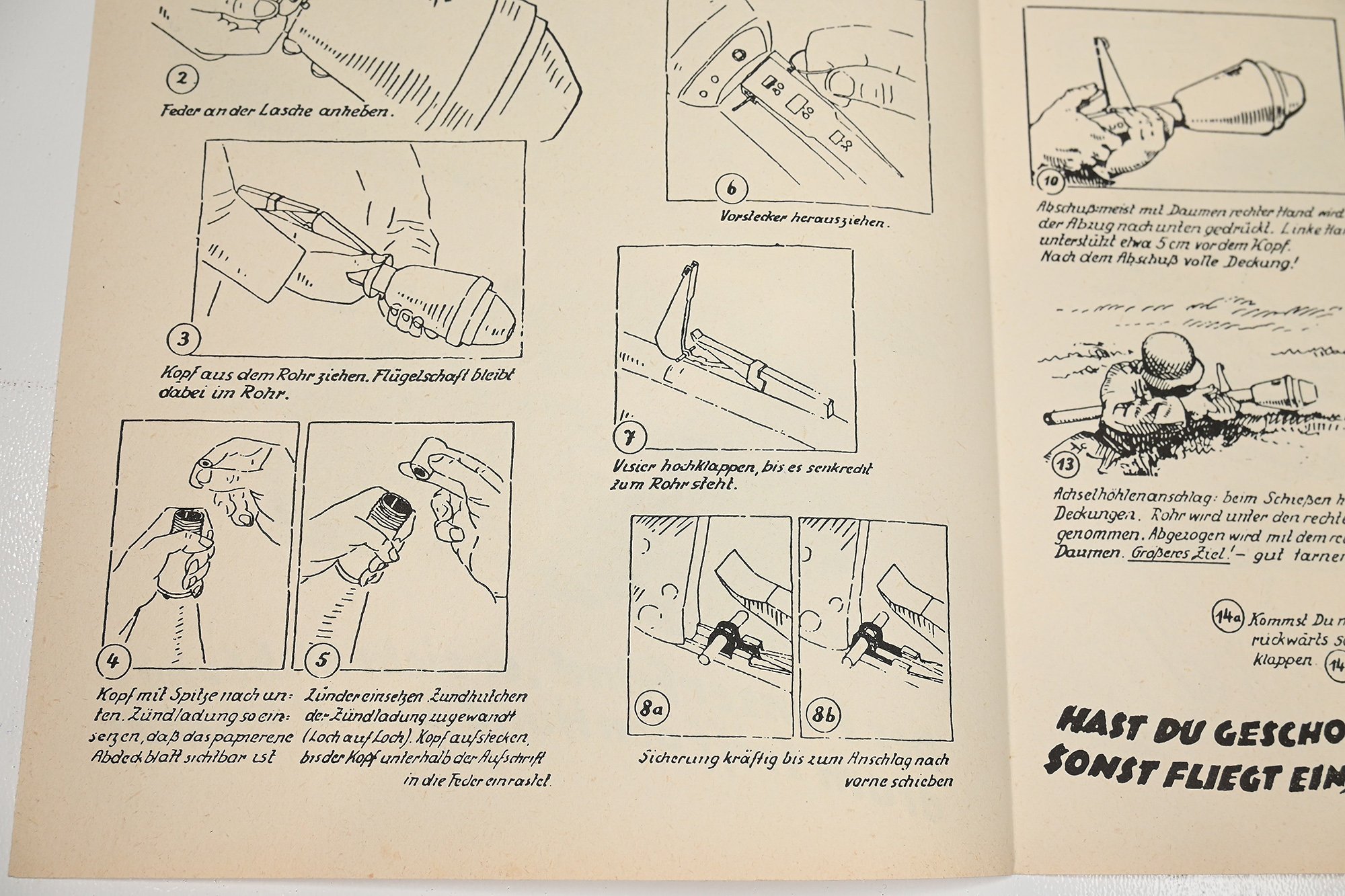 manual for the panzerfaust