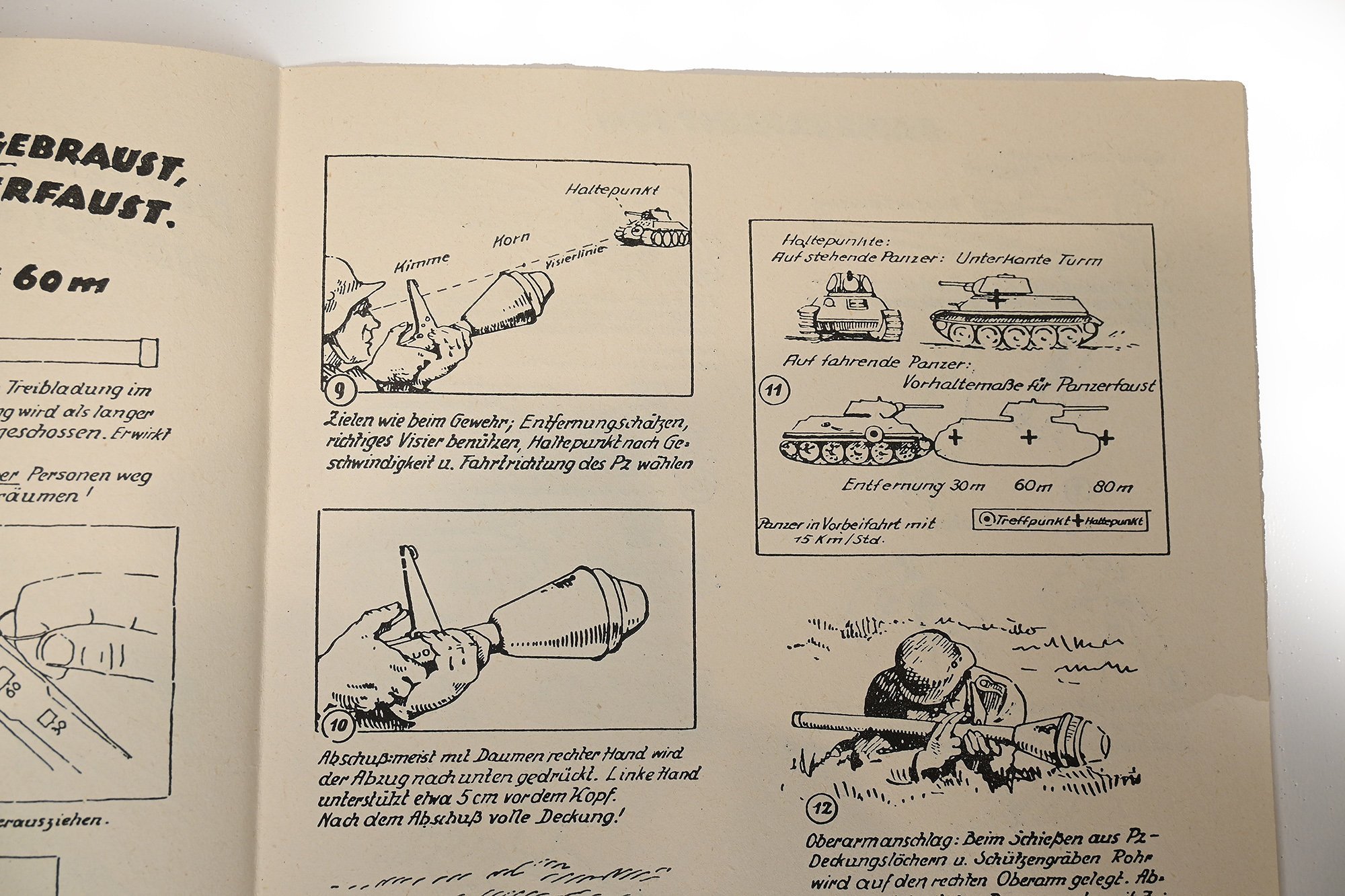 manual for the panzerfaust