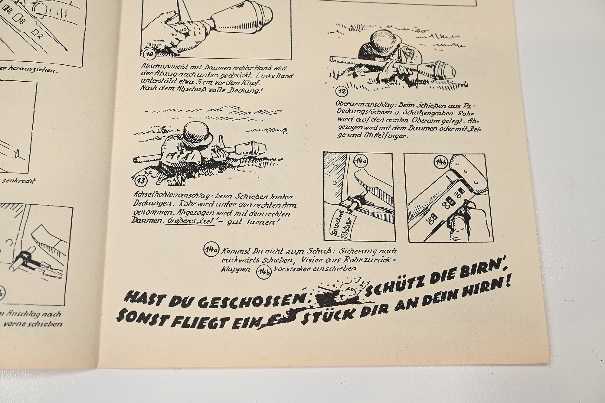 manual for the panzerfaust