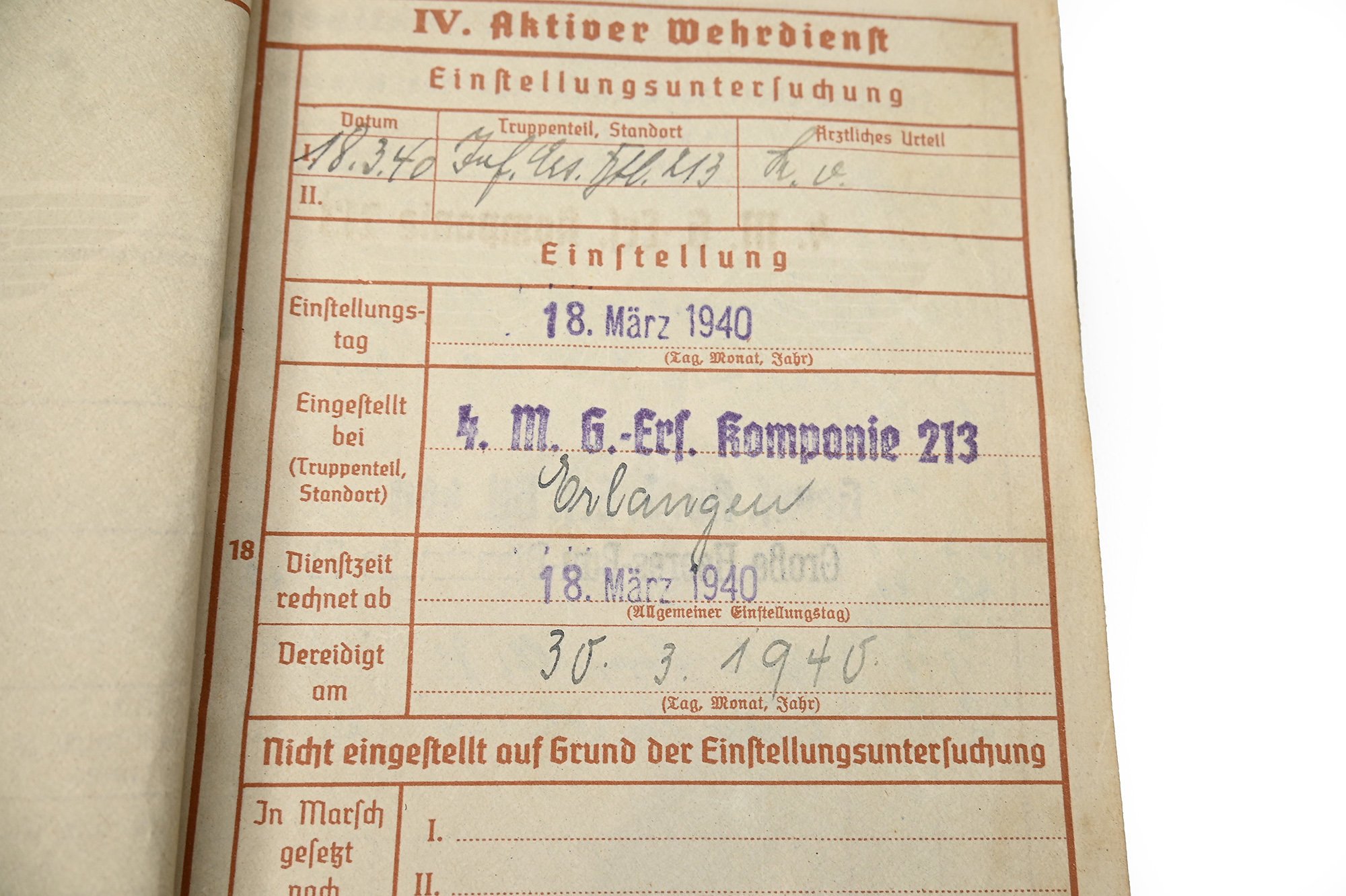 wehrpass georg zollhofer (mg34) demjansk,eismemeerkuste
