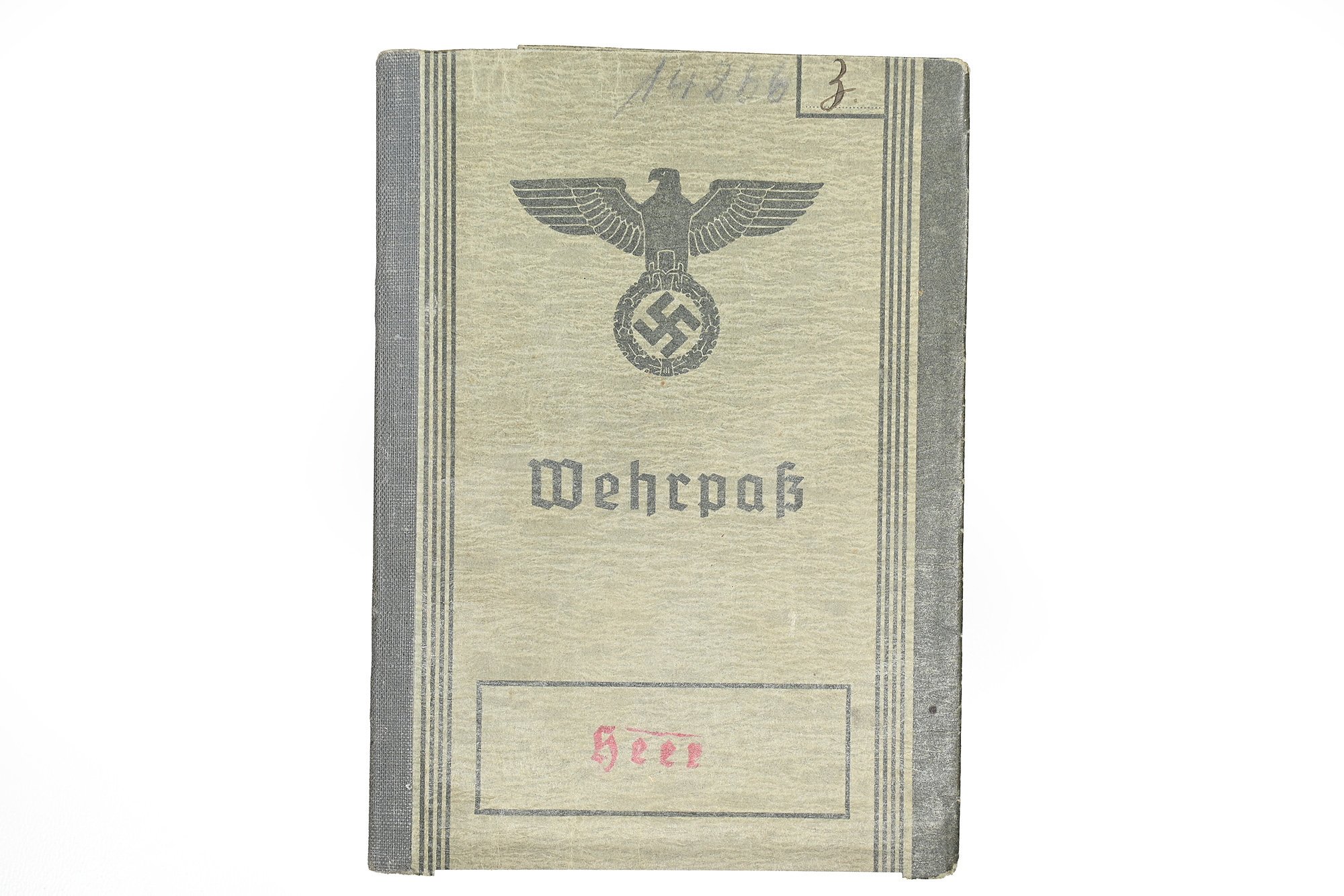 German Wehrpas Rudolf Zimmerman