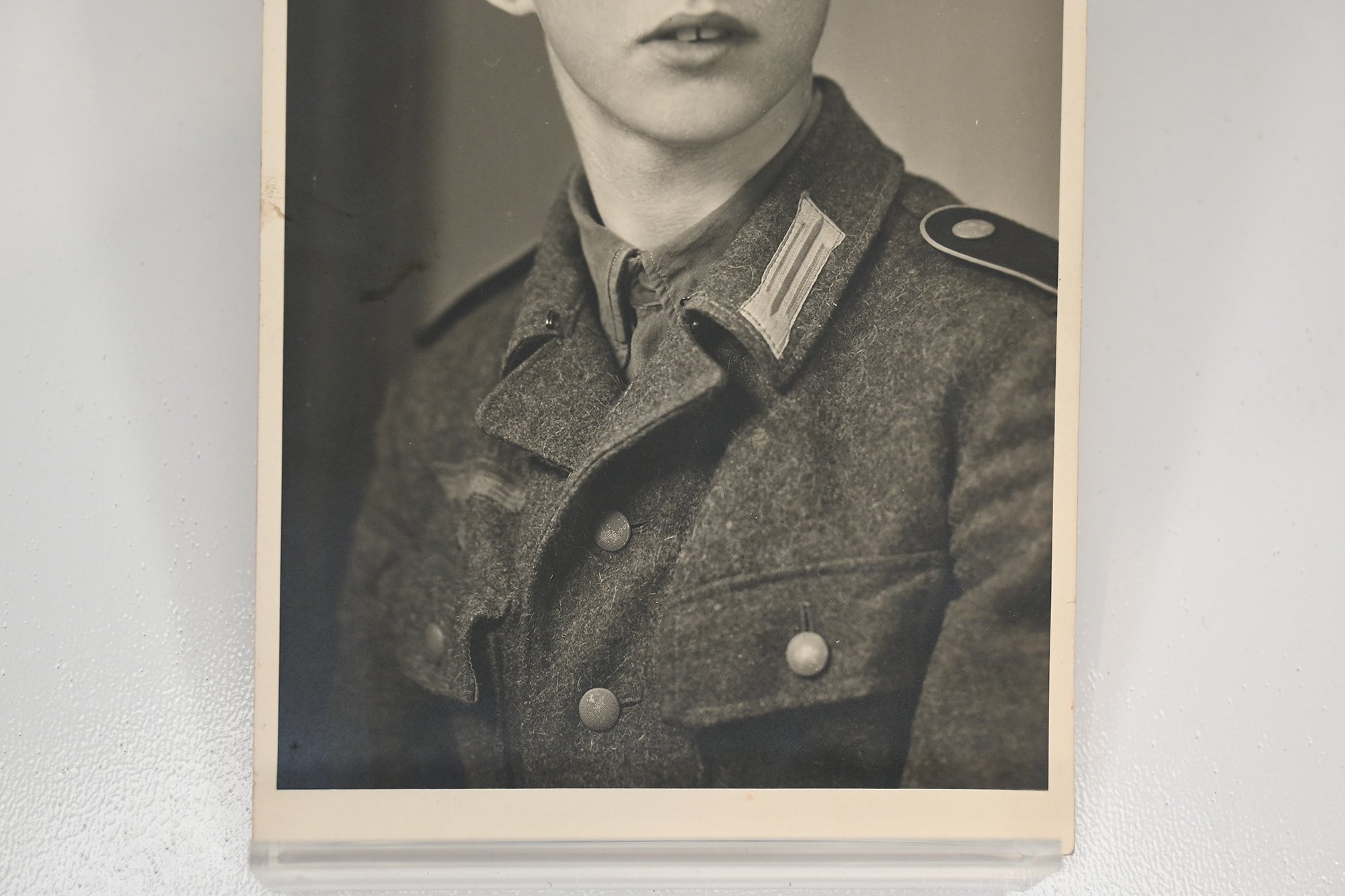 postcard German young soldier 1944