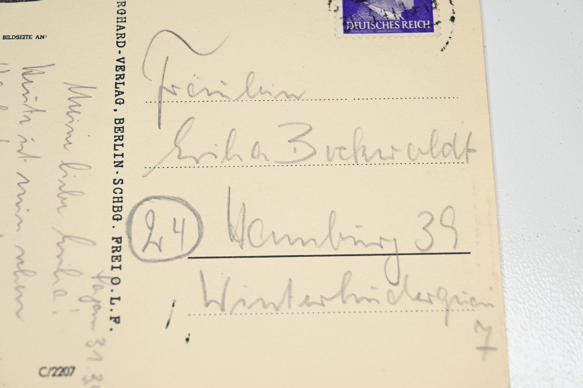 postcard of a fw 190