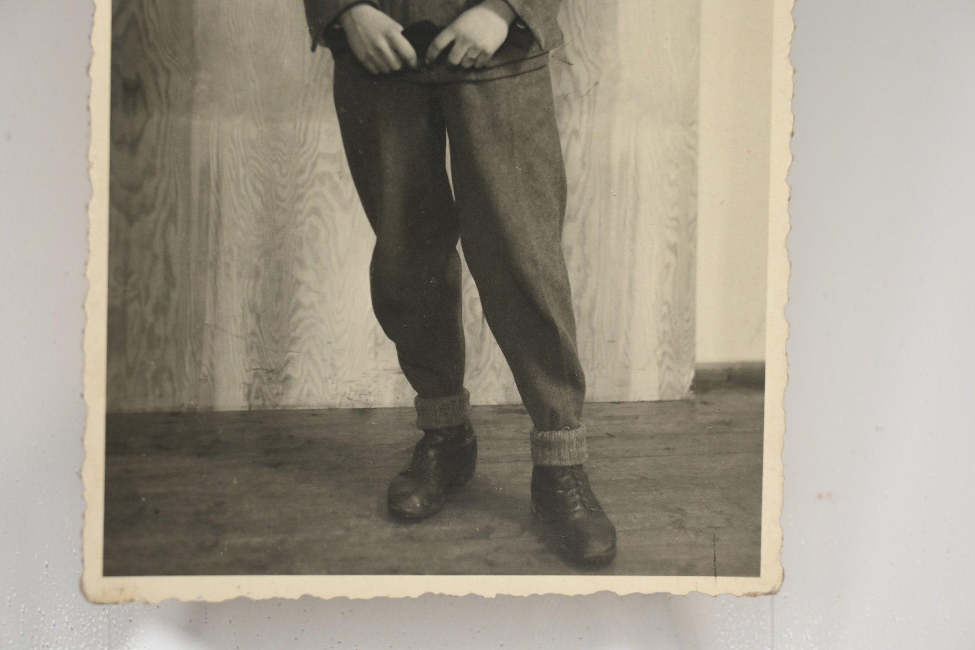 photo postcard 1945