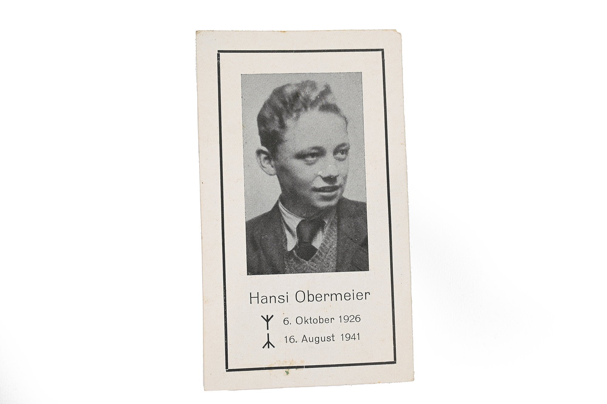 HJ prayer card