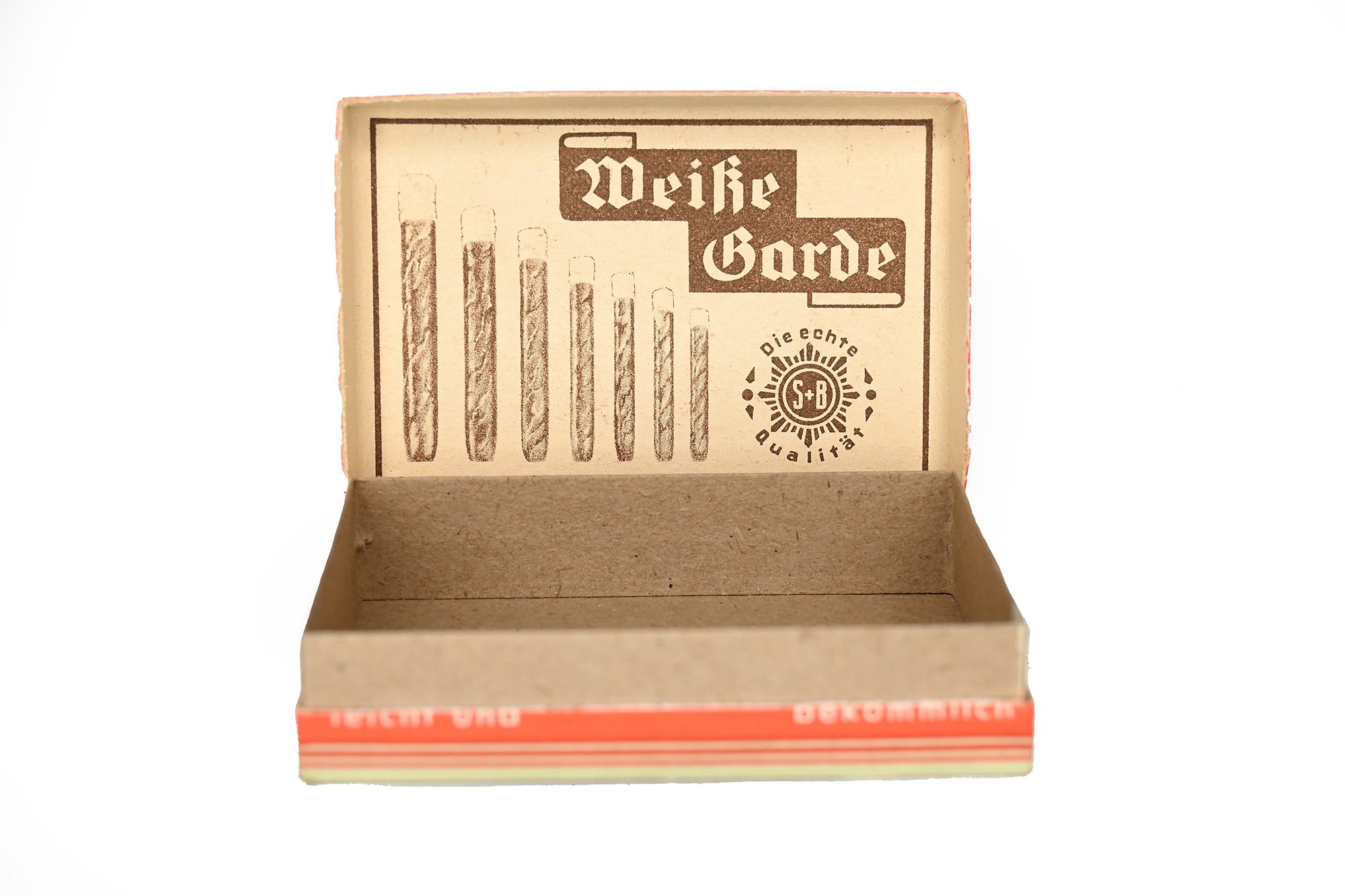 empty box of German cigars