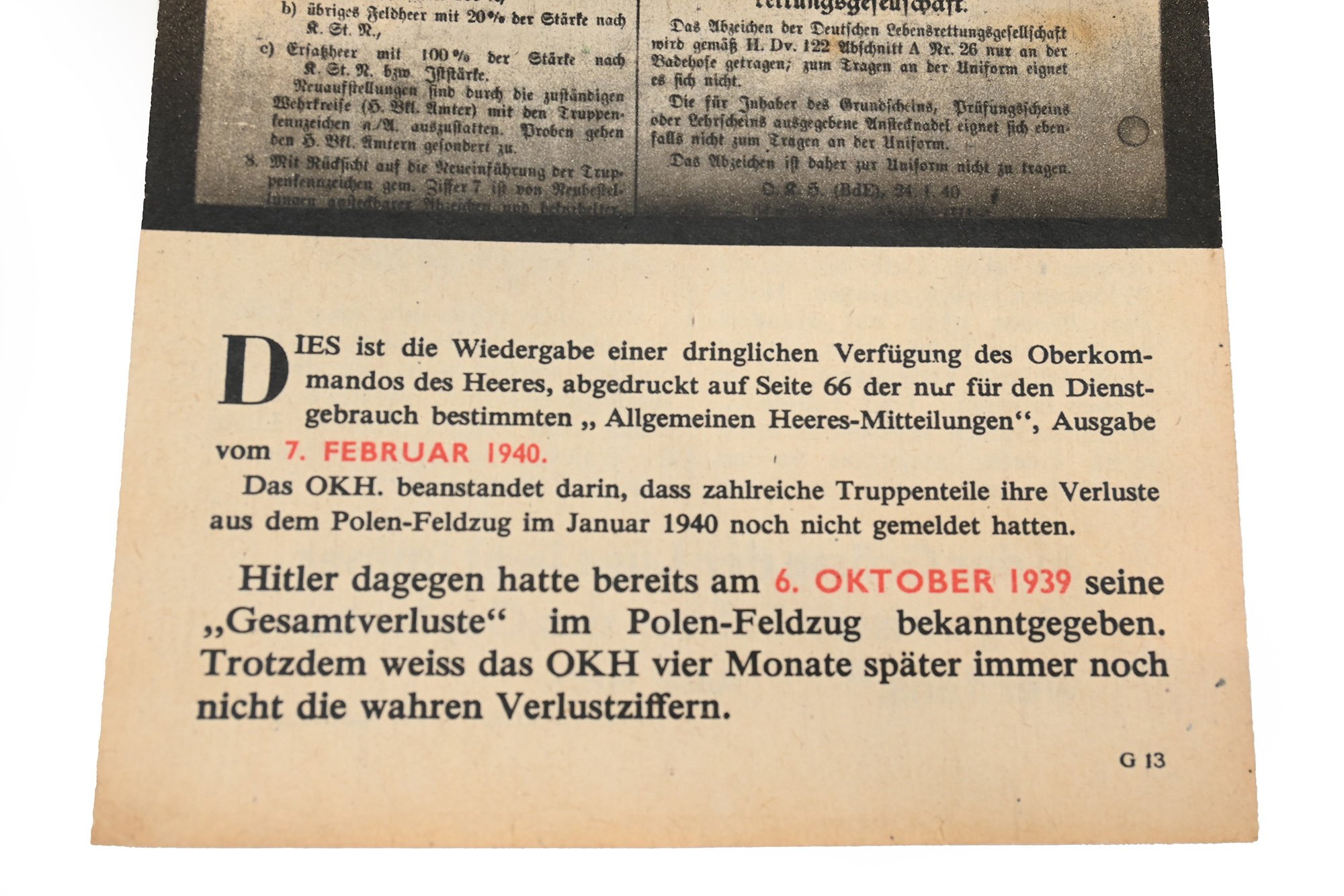 Allied propaganda pamphlet