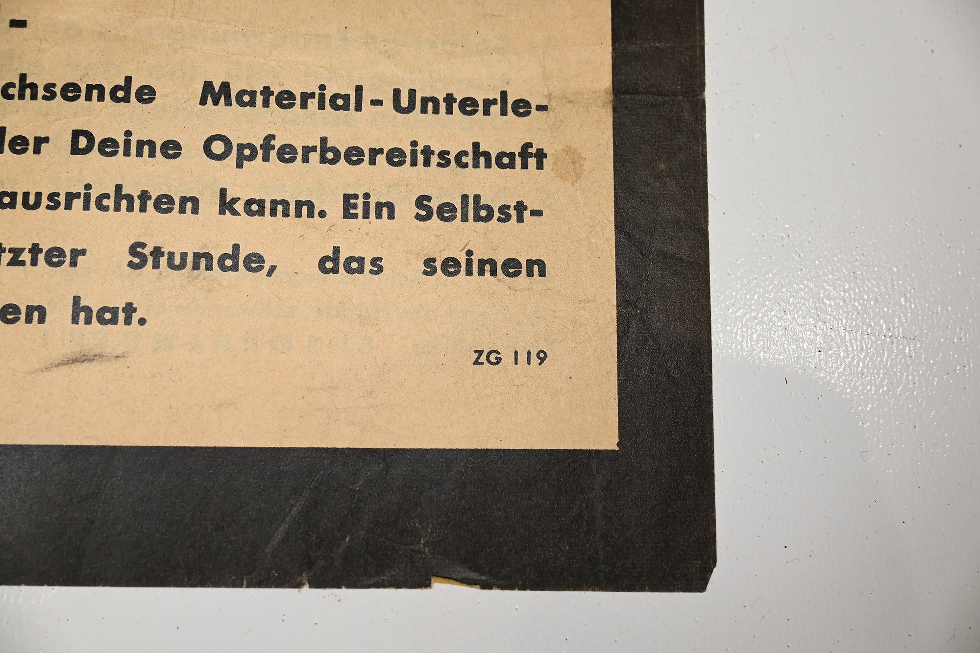Allied propaganda pamphlet