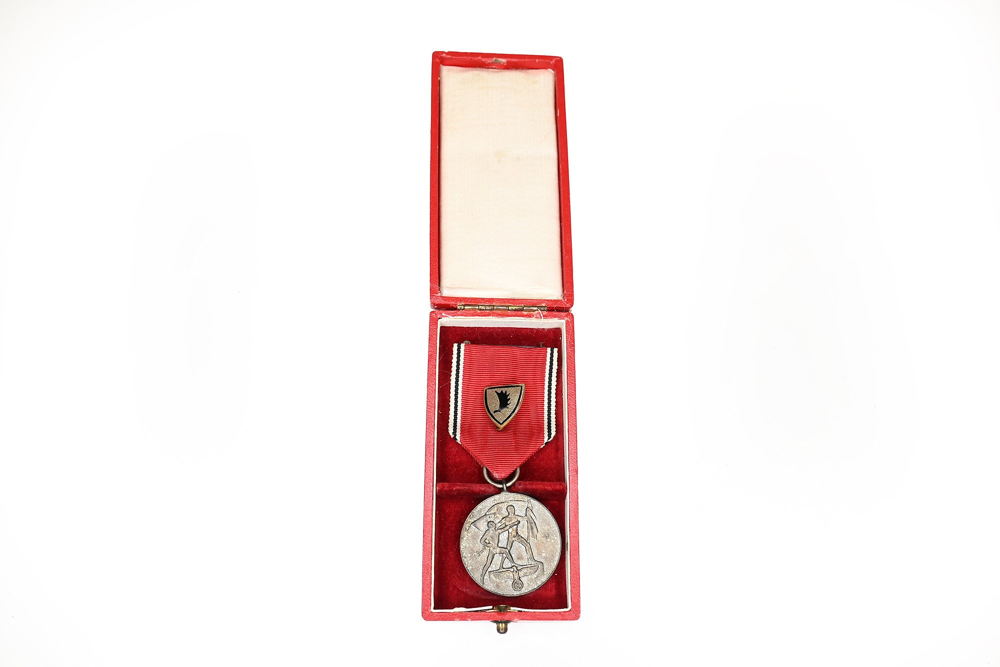Medaille zur Erinnerung an den 13. März 1938+division emblem