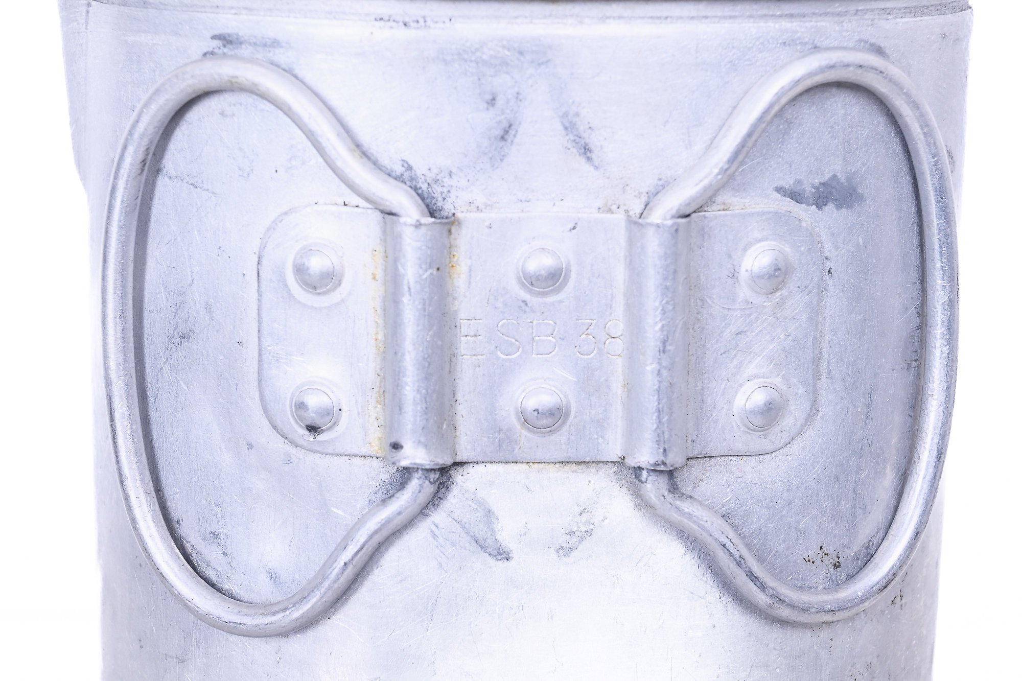 early ww2 aluminum canteen cup.