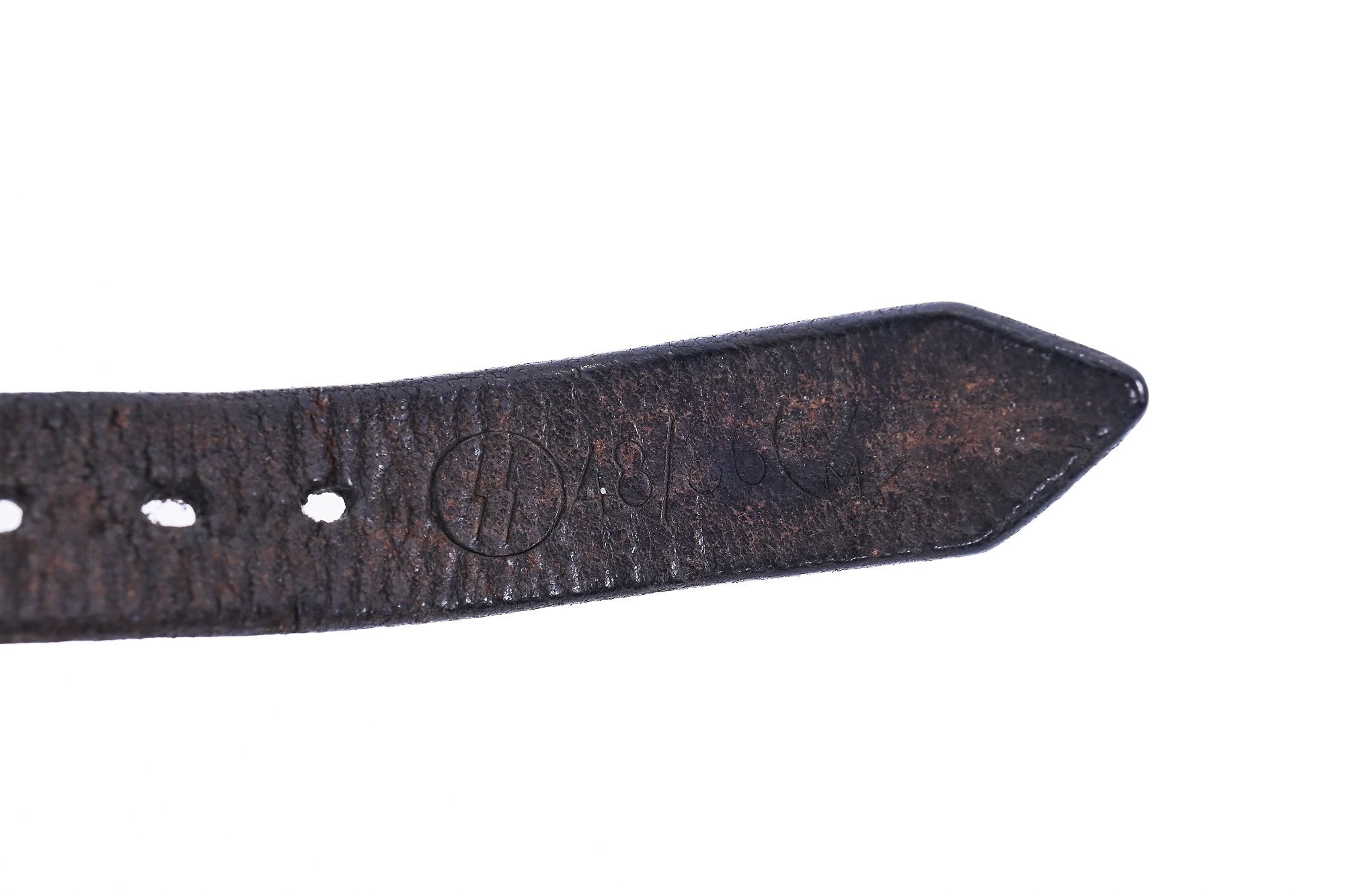 SS stamped coat belt