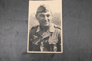 foto postkaart wehrmacht soldaat