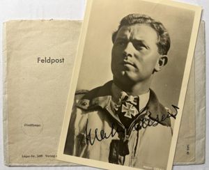 'Feldpost' letter - Hoffmann with signature - Oesau