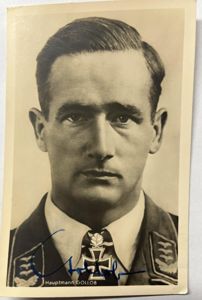 Hoffmann postcard - signature - Gollob