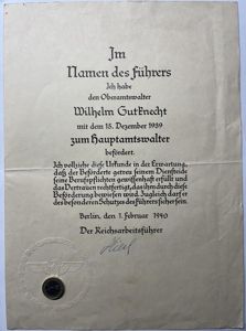 Promotion certificate - RAD - Gutknecht