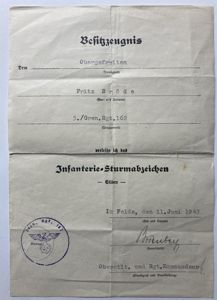 Citation - WH (Heer) - 61.Inf.Div. - Bröde