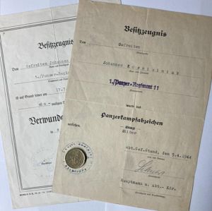 Citation set - WH (Heer) -6.Pz..Div. - Koscielniak