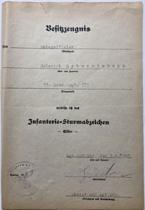 Citation - WH (Heer) - 306.Inf.Div. - Schwartekopp