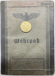 Wehrpass - WH (Heer) - Pz.Korps San.Kp.447 - Lorenz