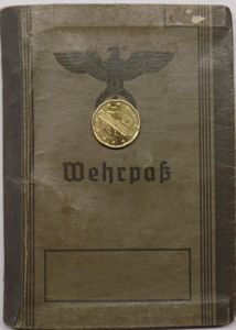 Wehrpass WH (Heer) - 282.Inf.Div. - Steinbach