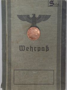 Wehrpass - WH (Heer) - 263.Inf.Div. - Schoss